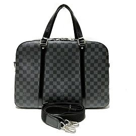 Borsa Louis Vuitton Damier Graphite Yorn Nero