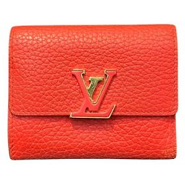 Cartera Louis Vuitton Taurillon Capucines XS Plegable Otro