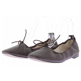 Repetto Bailarinas de cuero marrones Castaño
