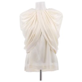 Stella Mc Cartney Top drapeado Stella McCartney Beige Beige