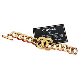 Pulseira Chanel Coco Mark Dourado