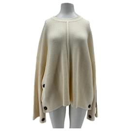 Autre Marque PETER DO Wollpullover Creme S Beige