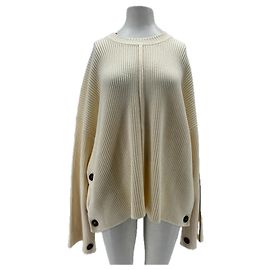 Autre Marque Pull en laine crème PETER DO S Beige