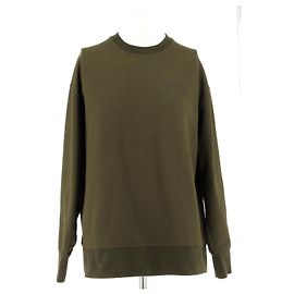 Y3 Khaki Cotton Sweatshirt L Khaki