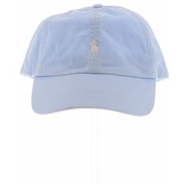 Boné Polo Ralph Lauren Azul Celeste Algodão Azul