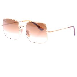 Ray-Ban Goldene quadratische Sonnenbrille Golden