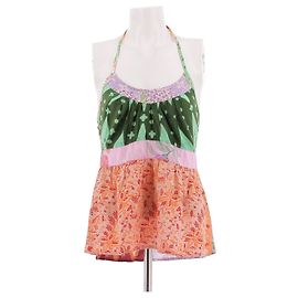 Top de algodón estampado beige Zimmermann Beige