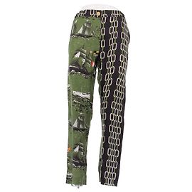 La Prestic Ouiston Calça fluida estampada Verde