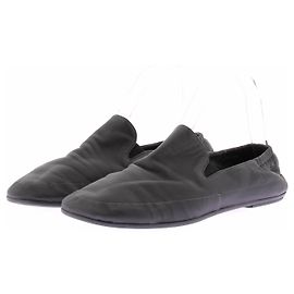 The Row Black Leather Loafers Multiple colors