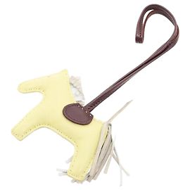 Hermès Green Rodeo charm PM Green