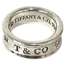 Tiffany & Co Tiffany Narrow Band Ring Silvery