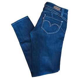 Levi's Low Rise Skinny Jeans - Dunkelblau - Größe 27 Dunkelblau
