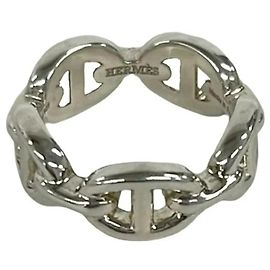 Hermès Hermes Enchainée Ring Silber
