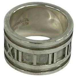 Tiffany & Co Tiffany Vintage Wide Atlas Ring Silber