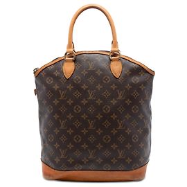 Louis Vuitton Marrom Monogram Lockit Vertical Marrom