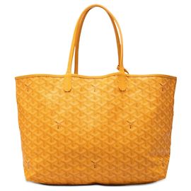 Goyard Yellow Goyardine Saint Louis PM Yellow