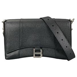 Borsa a tracolla Balenciaga Downtown XS Nero