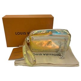 Pochette Louis Vuitton Monogram Prism Nylon Multicolore
