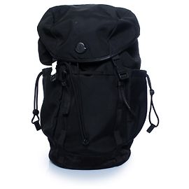 Moncler, water repellent backpack Black
