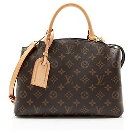 Tote Petit Palais em Canvas Monogram Louis Vuitton Marrom