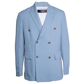 Amiri, Blue double breasted blazer jacket Blue