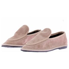 Autre Marque Mocassins en daim beiges "Melanie" Beige