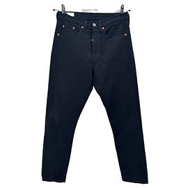 Vaqueros Levi's 501 en denim negro Negro