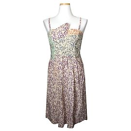 Chloé Robe à fleurs Multicolore