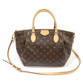 Louis Vuitton Lona Monogram Tuileries MM Castaño