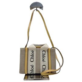 Chloé Mini Tote e Bolsa de Ombro Woody Marrom