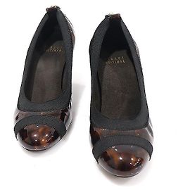 Stuart Weitzman Leopard-Lackpumps für Damen Braun