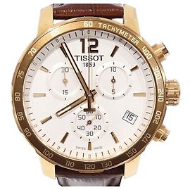 Tissot Relógio Quickster para homem em aço com cronógrafo de quartzo Rosa