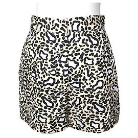 Stella Mc Cartney Short estampado Stella McCartney Negro