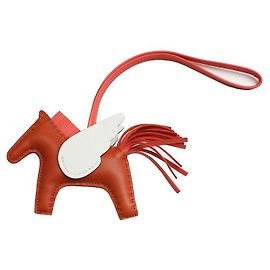 Hermès Porte-clés Pegasus Rodeo Small Rose