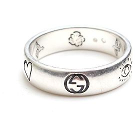 Gucci BLIND FOR LOVE Silver Ring Multiple colors