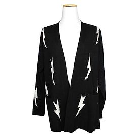 Sandro Cardigan en maille à perles métalliques Multicolore