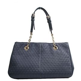 Tod's Bolsa de ombro em couro azul marinho Multicor