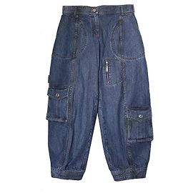 Dior Cargo Denim Pants Blue