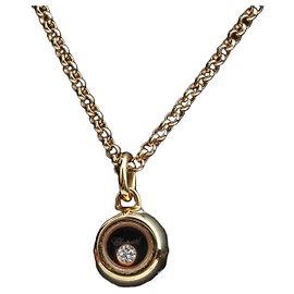 Chopard Collier Moving Diamond Rose Gold Noir