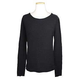 Zadig & Voltaire Strickoberteil aus Kaschmir in Schwarz-Grau Braun