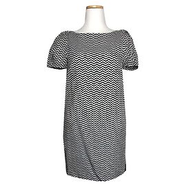 Chloé Vestido bicolor Blanco
