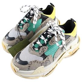 Gucci Triple Hacker Sneakers Blue