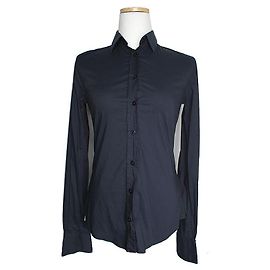 Dolce & Gabbana Camicia Slim Fit Blu Notte Blu