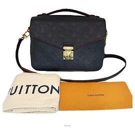 Louis Vuitton Pochette Métis Empreinte Crossbody Bleu