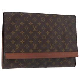 LOUIS VUITTON Monogram Porte envelope Clutch Bag M51801 LV Auth bs35197 Monogramma