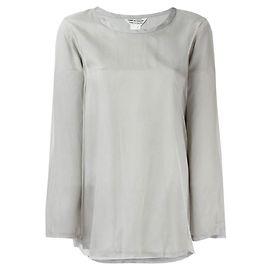 Comme Des Garcons Comme des Garçons Grey Nylon Blouse Grey
