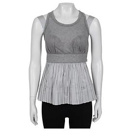 Débardeur plissé gris Louis Vuitton - Taille 36/S d'occasion Autre
