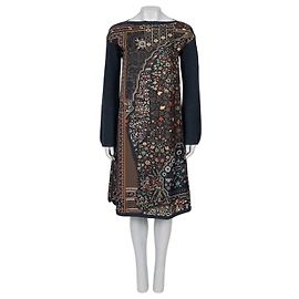 NWOT Hermès Graues Seidenkleid FR34/XS Gebraucht Andere