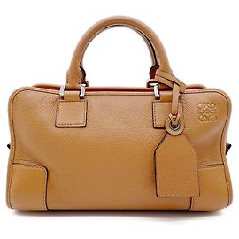 Bolsa Loewe Amazona 28 Marrom