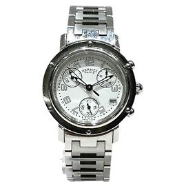 Reloj Hermès Clipper Chronograph Date L1.310 Quartz para Mujer Otro
